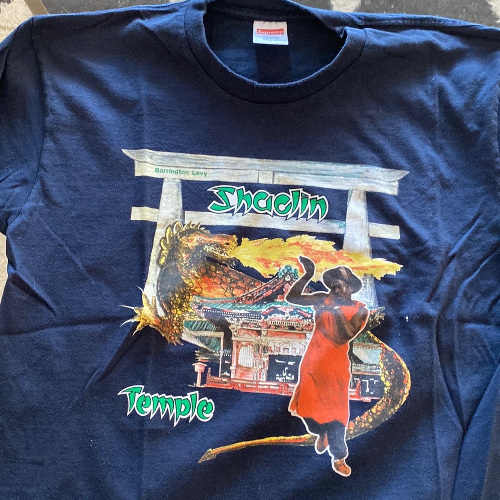 BLACK BARRINGTON LEVY SHIRT SUPREME